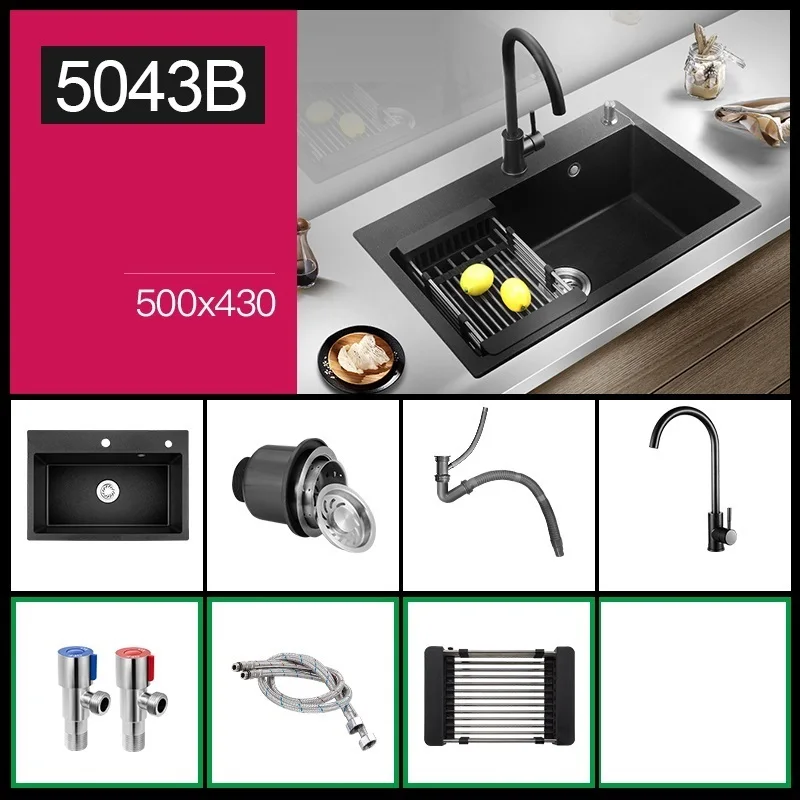 Гранит Torneira изысканные Интегральная Para Lavandino Cucina Кухня Fregadero De Cocina Куба Pia Cozinha