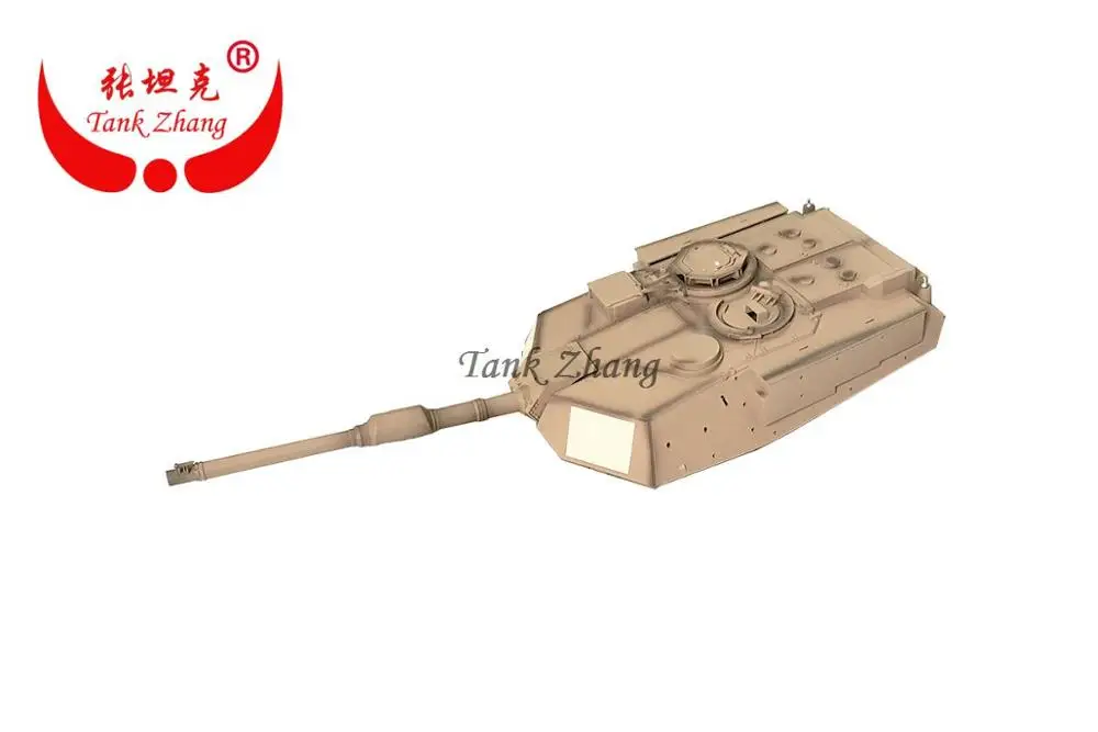 HENG LONG 3918 1 RC Танк США M1A2 ABRAMS 1/16 Запасные части № 027 башня с цилиндром|spare parts|heng longtank