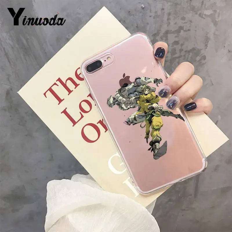 Yinuoda jojo простой красочный телефон аксессуары чехол для Apple iPhone 8 7 6 6S Plus X XS max 5 5S SE XR чехол