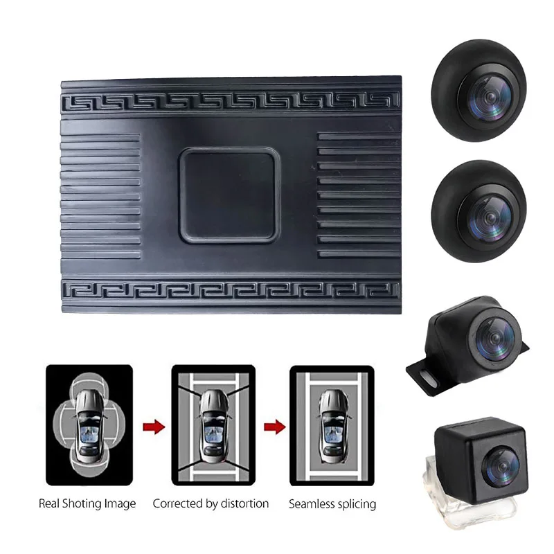 Камера для парковки панорамная 2021 градусов водонепроницаемая бесшовная с