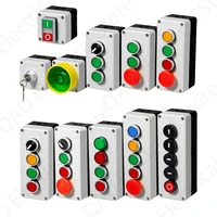 button switch control box plastic hand held self starting button waterproof box electrical industrial emergency stop switch i
