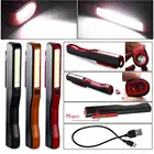 Портативный мини-фонарик COB светодиодный фонарик USB Перезаряжаемый магнитный зажим для ручки ремонт рабочий светильник фонарь фонасветильник кемпинг фонарик