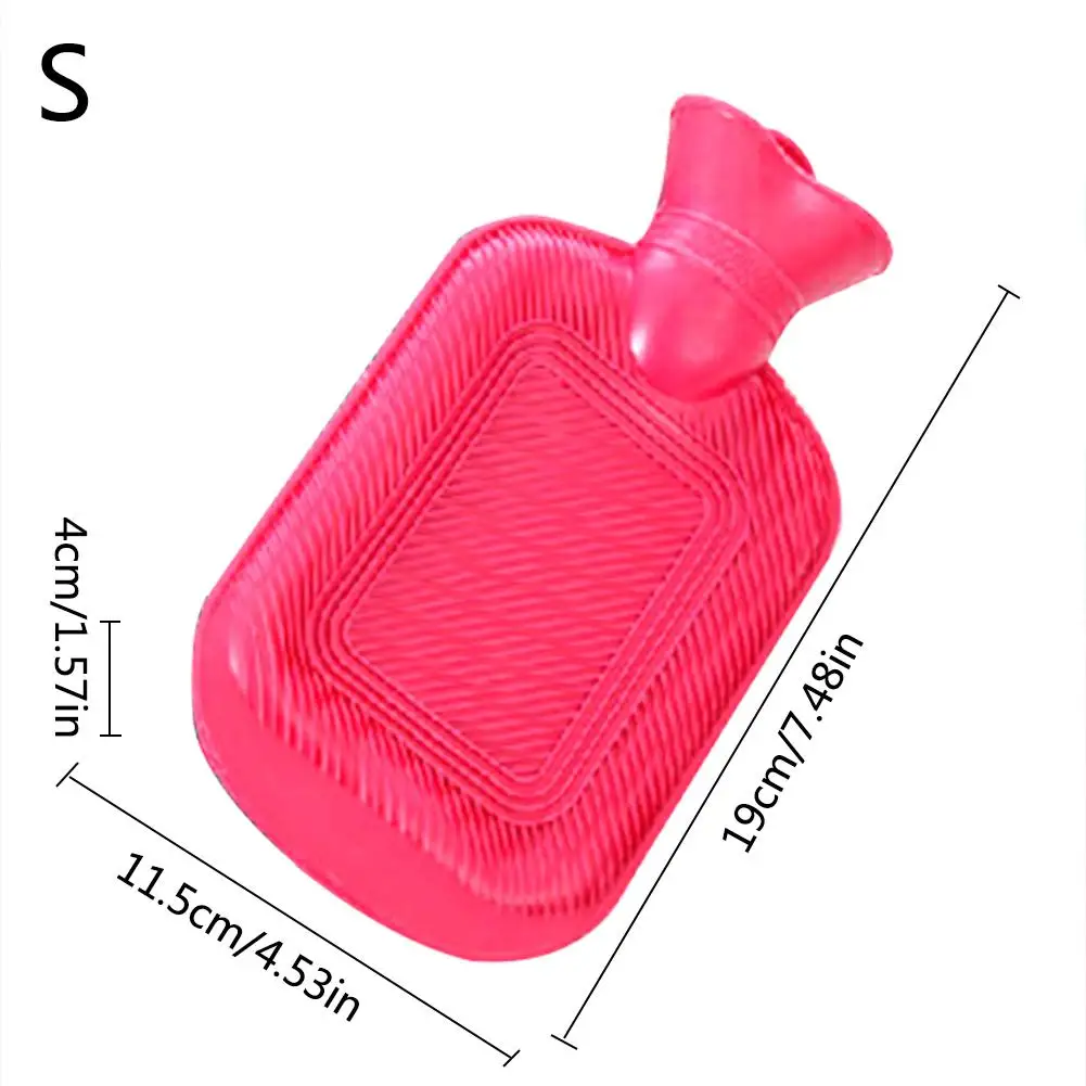 Новая бутылка для горячей воды анти обжигающий резиновый мешок теплый промывки