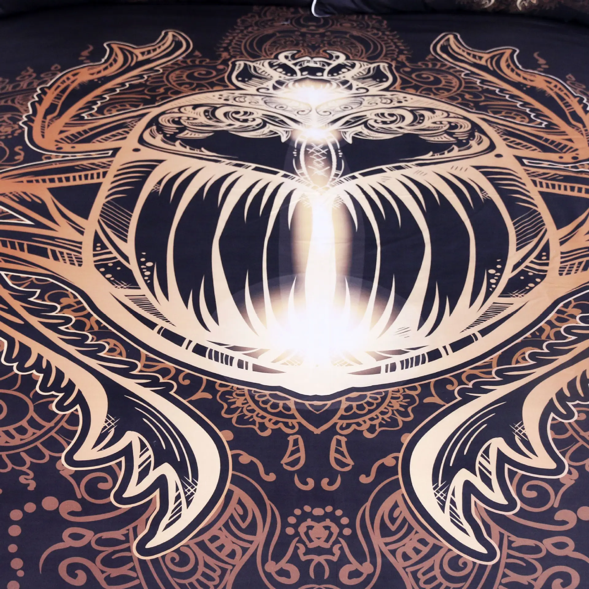 Bronzing Beetle узор пододеяльник Высокое качество домашний текстильное одеяло с 2