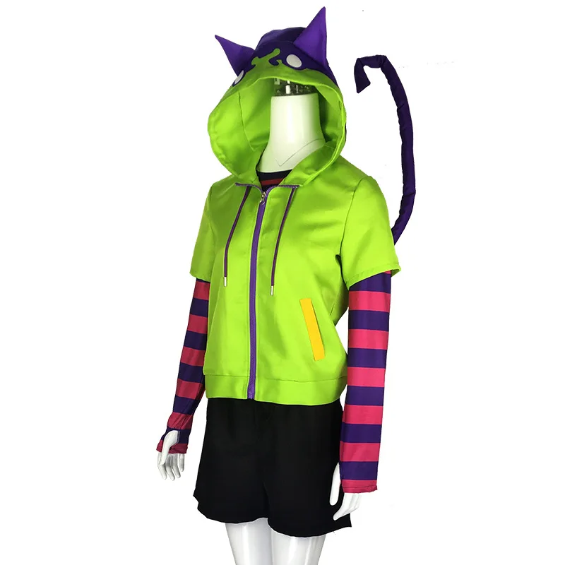 

Miya Hoodies Cosplay Costume the Infinity SK Eight Chinen Miya Wigs Jacket Tail Gloves SK8 Party Outfits Miya Costumes