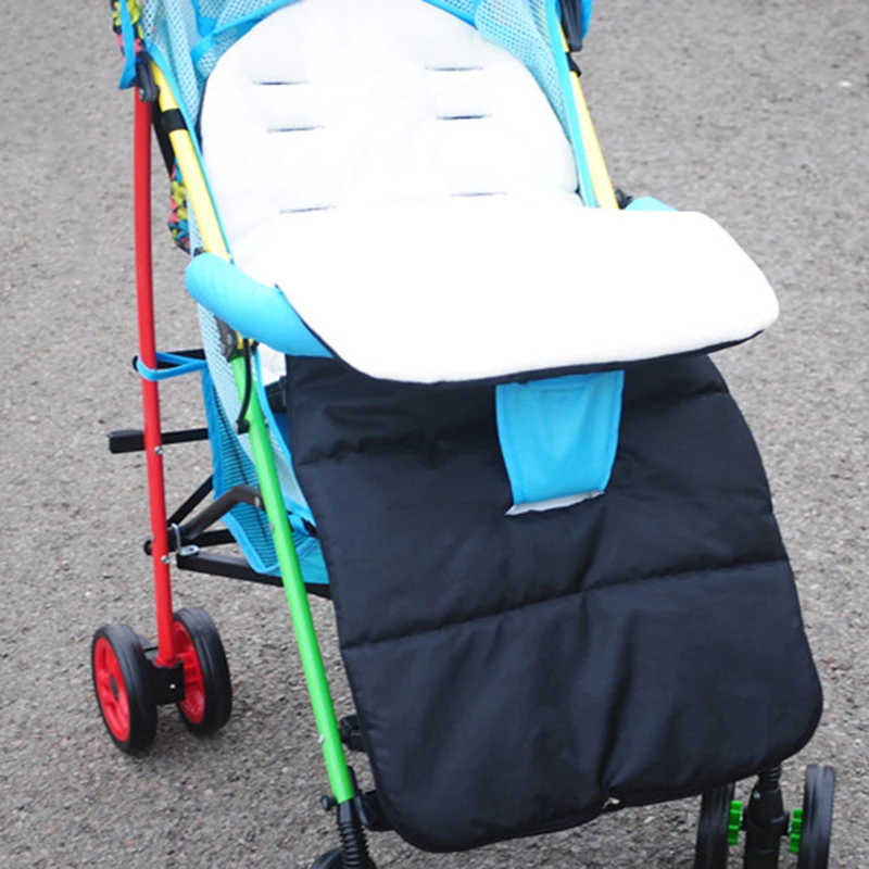 

Winter Baby Toddler Universal Footmuff Cosy Toes Apron Liner Buggy Pram Stroller Sleeping Bags Windproof Warm Thick Cotton Pads