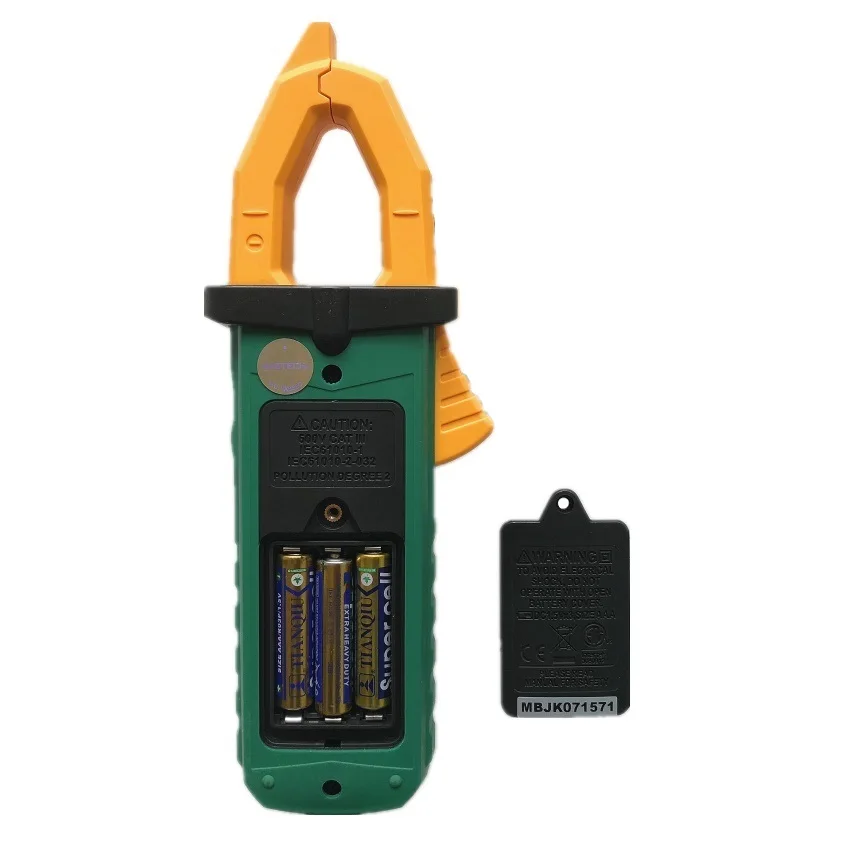 Mastech MS2109A цифровой зажим постоянного и переменного тока с автоматическим выбором