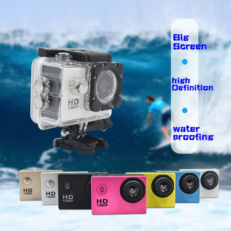 GPCV1247 Спорт на открытом воздухе водонепроницаемый DV Дайвинг камера HD