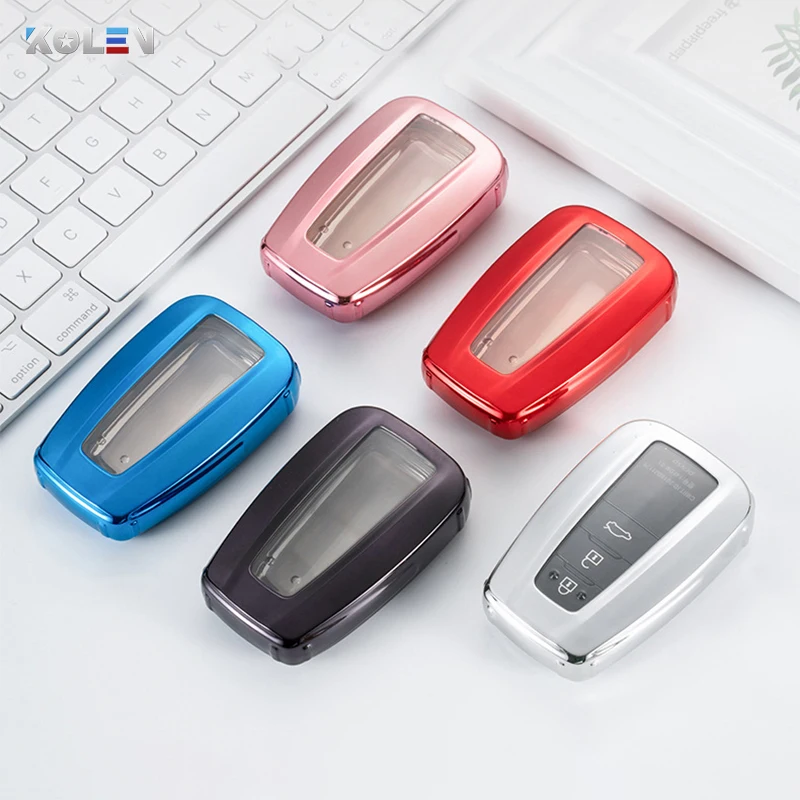 Мягкий ТПУ чехол для автомобильного ключа с дистанционным управлением полным