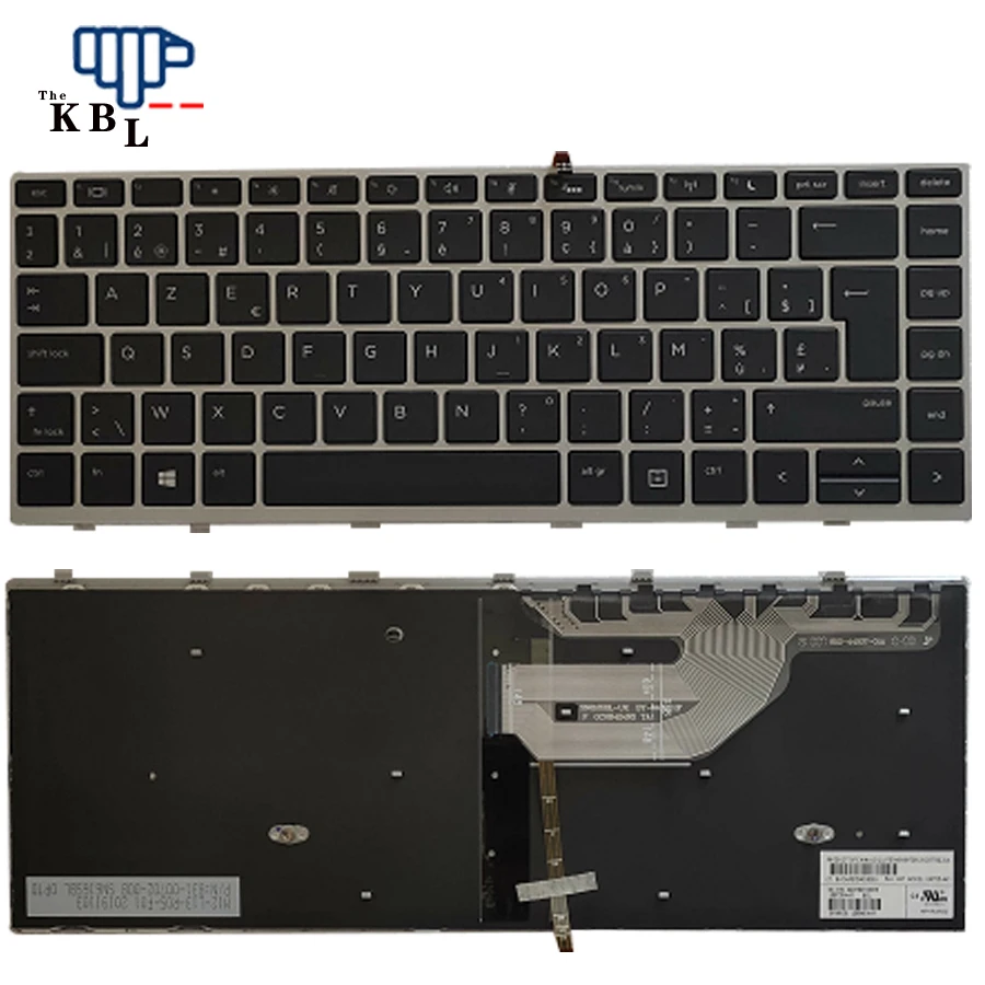 Клавиатура для ноутбука HP Probook 430 440 445 G5 с подсветкой