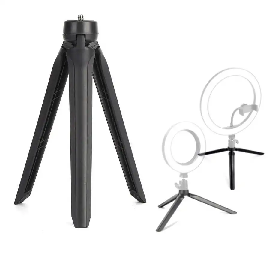 19cm Adjustable Tripod Stand Portable Fill Light Desktop 1/4 Inch Screw Mini Phone Bracket | Электроника