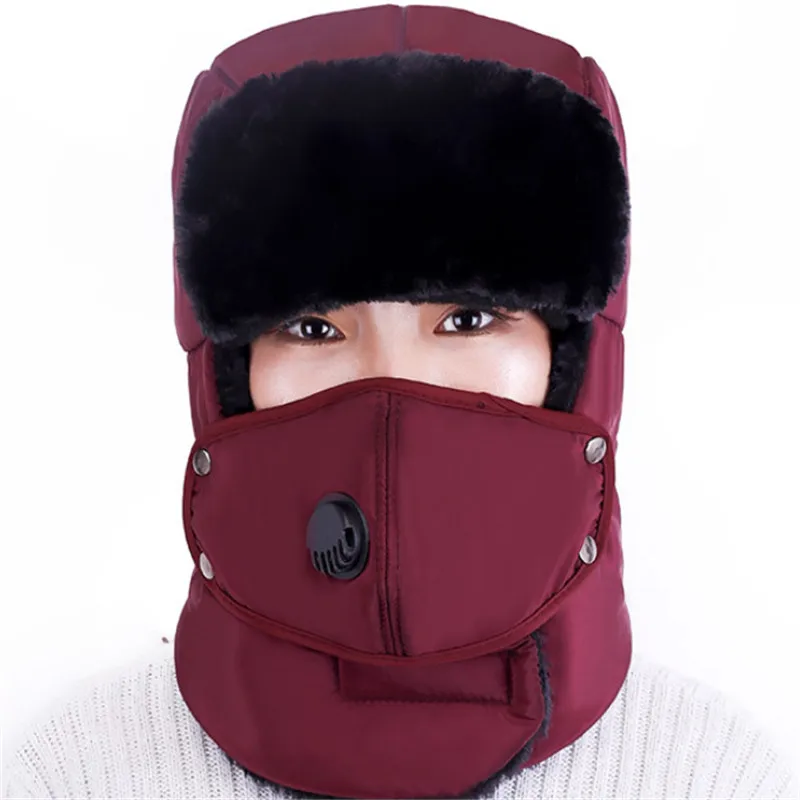 Зимняя теплая шапка для мужчин и женщин новые противотуманные велосипедные