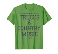 trucks and country music western stars vintage t shirt