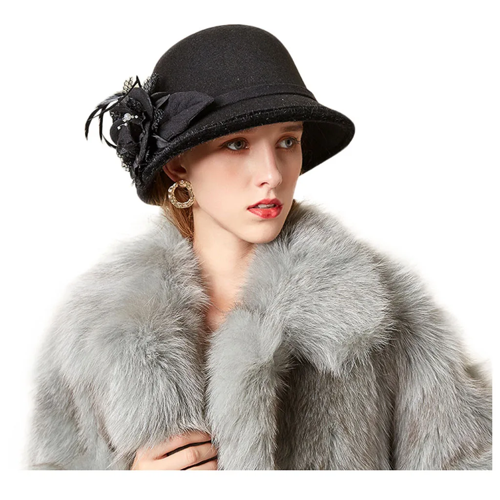 Весенняя шапка в рыбацком стиле британская шляпа с цветочным принтом модная