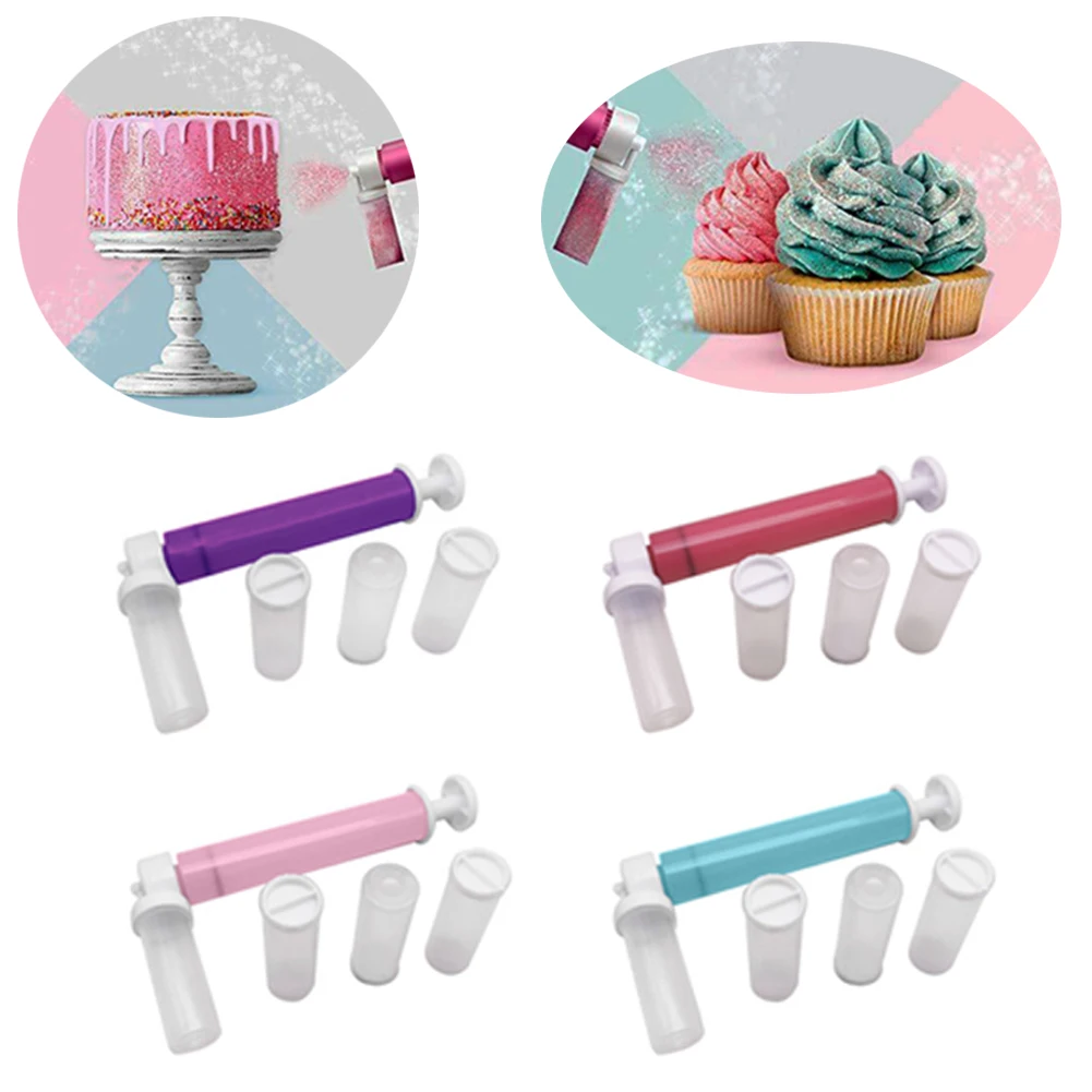 

Cake Spray Gun Cake Airbrush Coloring Sprayer Duster Manual Watering Can Cake Decorating Tools Kitchen Baking Tools