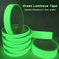 luminous tape self luminous tape green light stage luminous strip corridor guide car deco self adhesive glow home warning tape