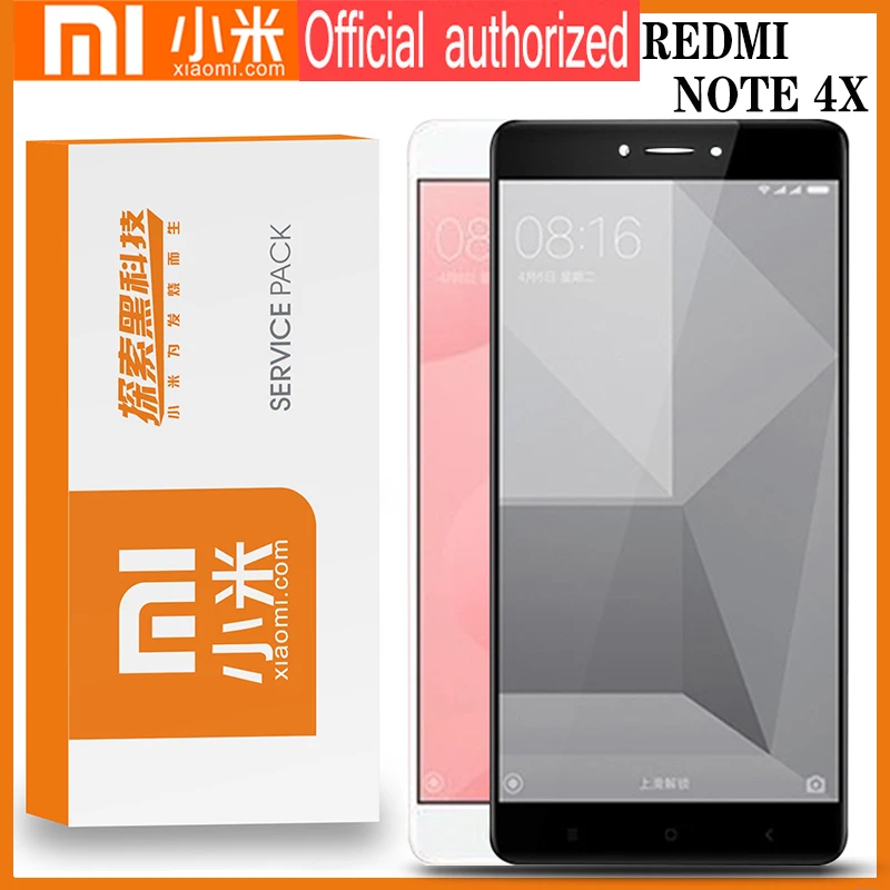 Оригинальный Для Xiaomi Redmi Note 4X/4 Глобальный ЖК дисплей сенсорный экран Замена Snapdragon