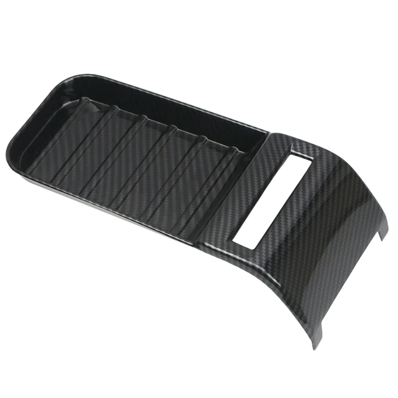 

Carbon Fiber Inner Armrest Box Decoration Cover Trim for Toyota - 2014-2020