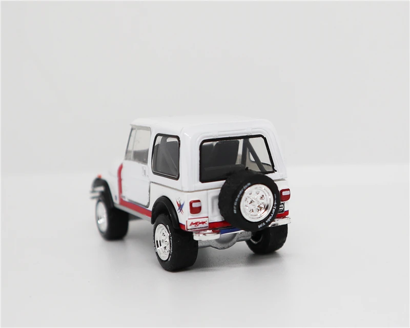 GreenLight 1:64 J eep CJ-7 1981 Бутик брелок для автомобильных ключей игрушки детей модели с
