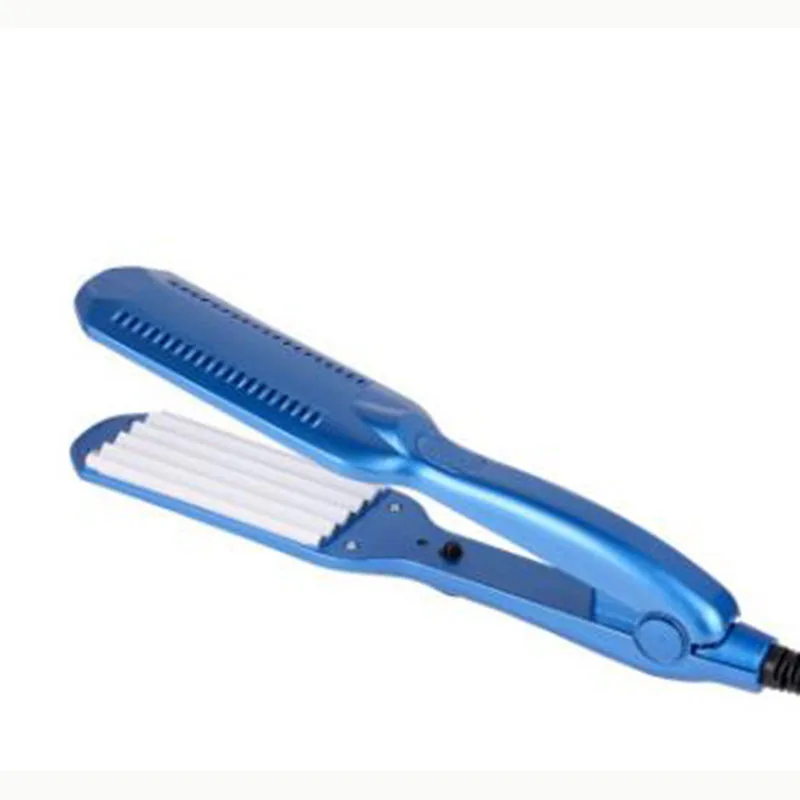 Щипцы для завивки волос с контролем температуры гофрированные кукуруза