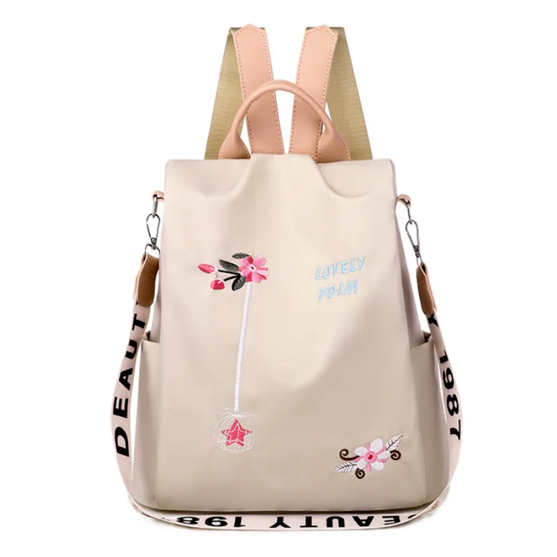 

Unisex British Style Casual Waterproof Oxford School Backpack Rucksack Summer Fashion Anti Theft Women Backpacks Sac A Dos Femme