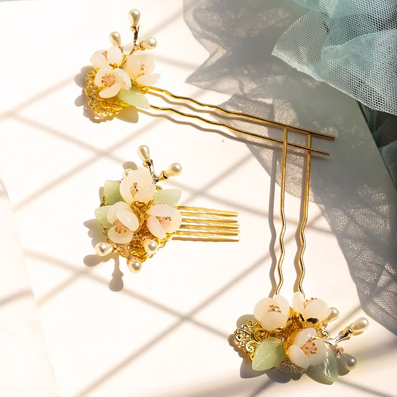 Шпилька для волос Ziwu головной убор Hanfu полный набор шпильки детская шпилька