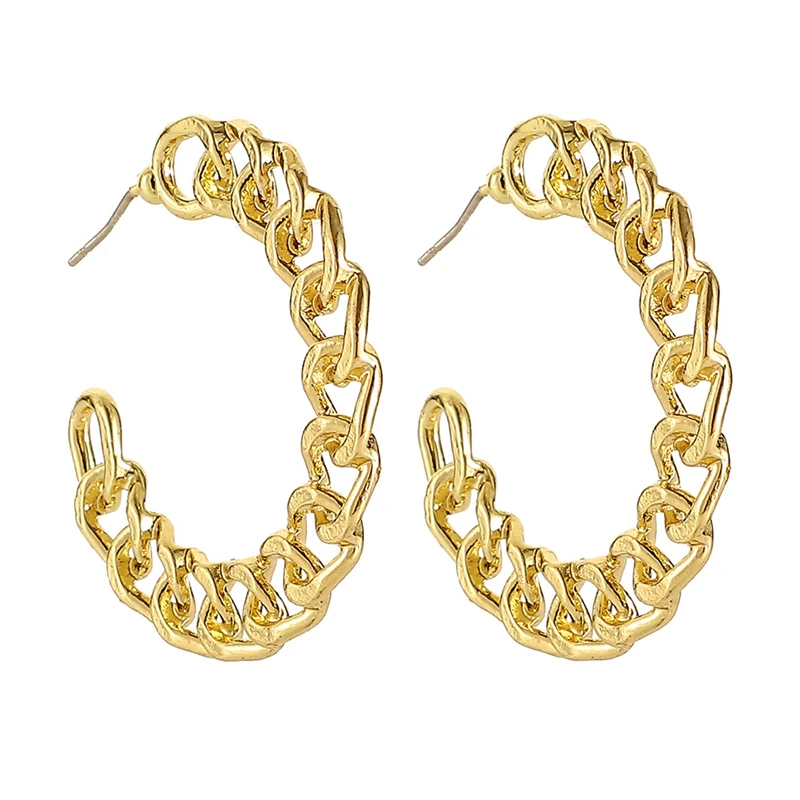 

Bacolod Letter Gold Color Big Dangle Earrings for Women 2021 Fashion Party Birthday Wedding Drop Earring Best gifts for Friends