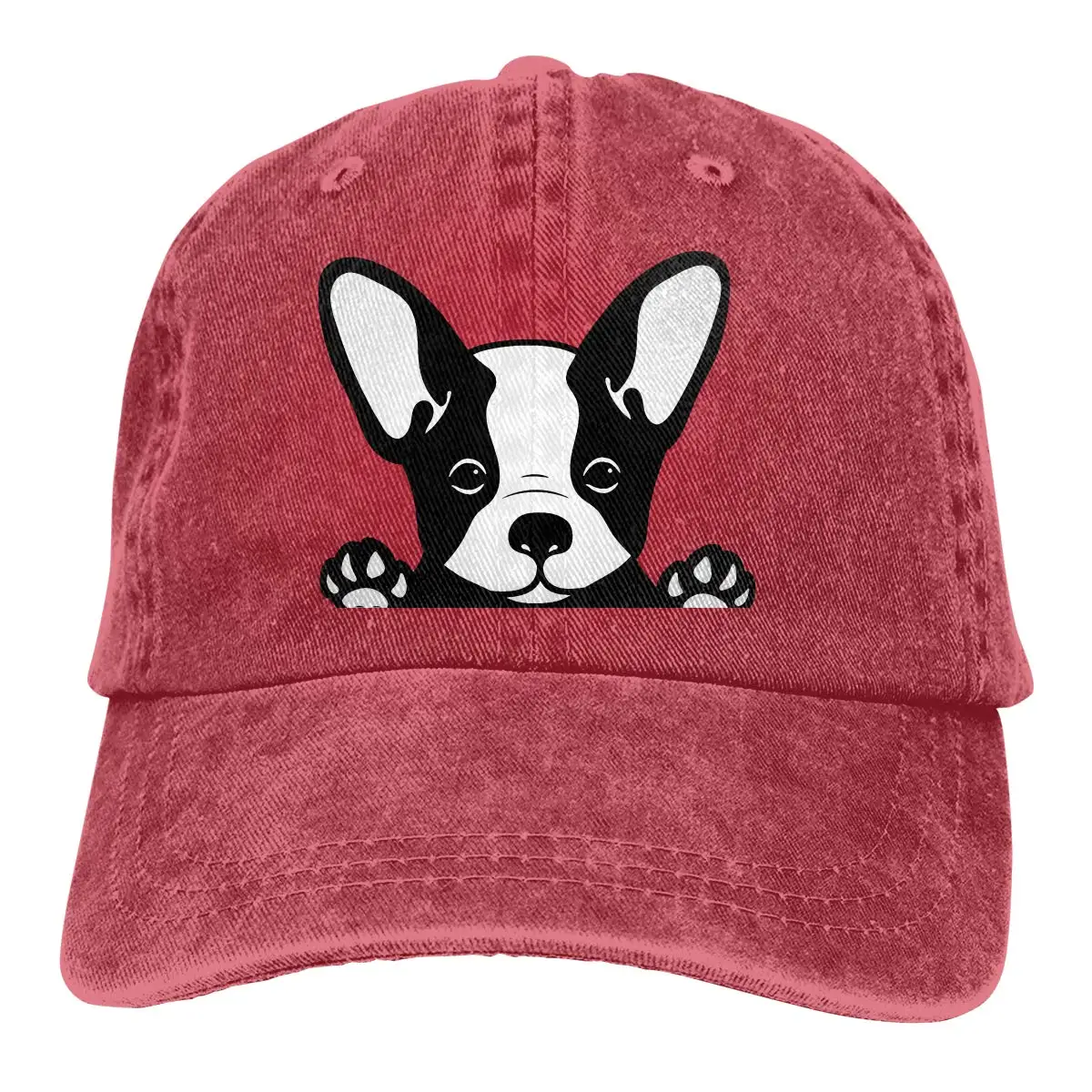 

French Bulldog Unisex Trucker Hats Dad Baseball Hats Driver Cap