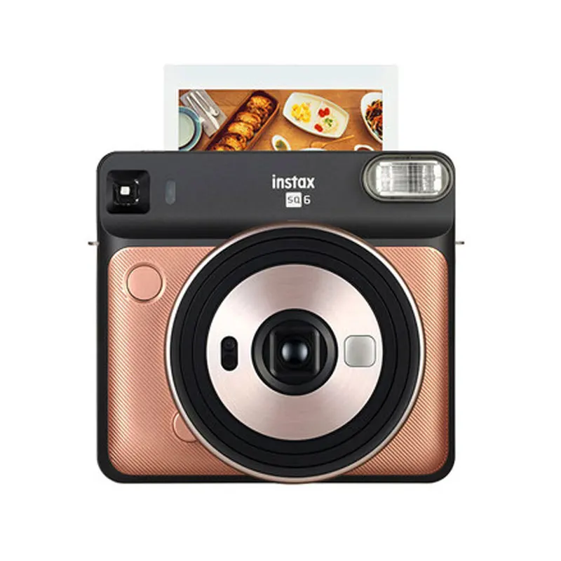 Фотокамера Fujifilm Instax SQUARE SQ6 румяна золотистые серые жемчужные белые рубиновые