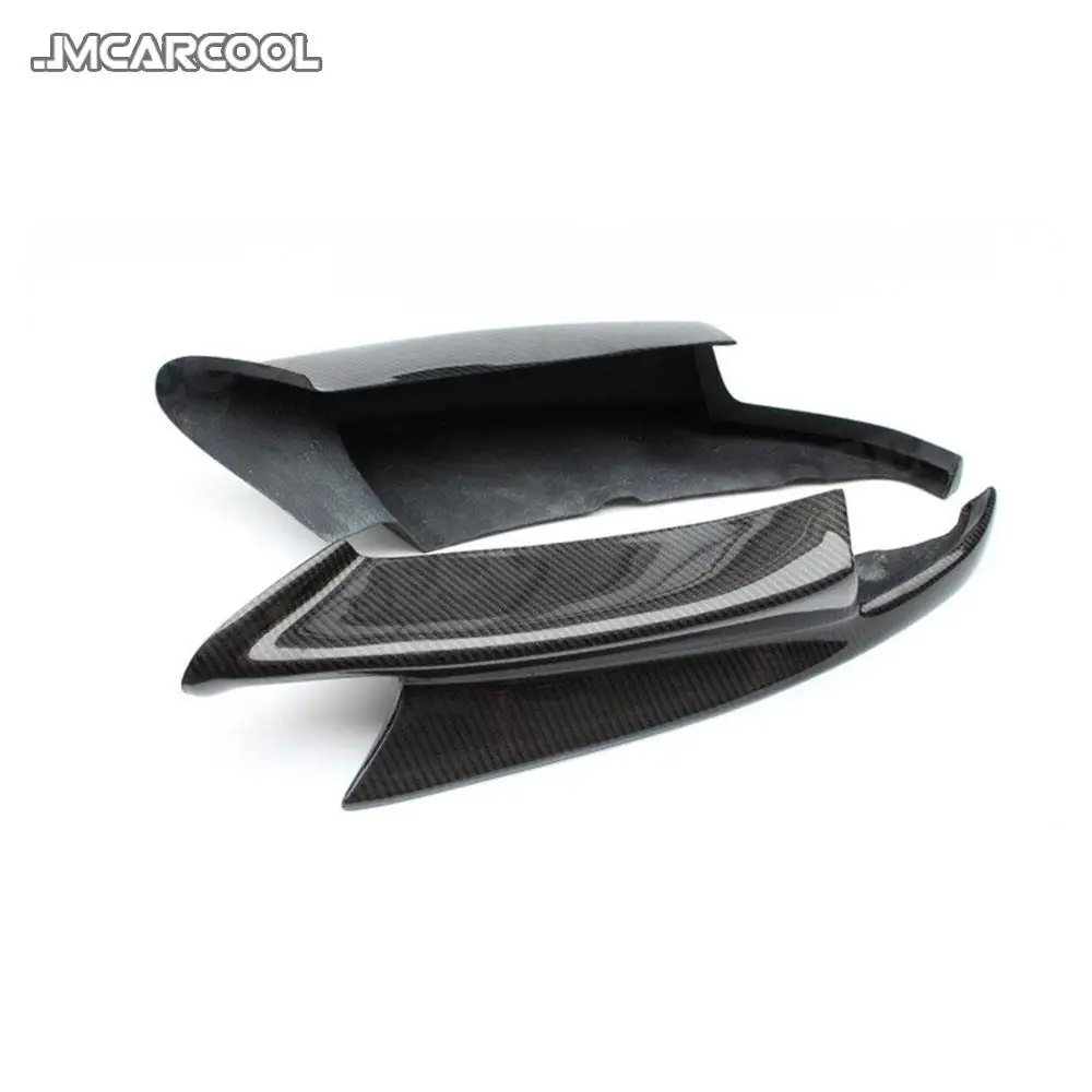 Carbon Fiber Car Front lip Splitters Flaps Aprons Cupwings For BMW 3 Series E90 E92 E93 M3 2007-2013 FRP Bumper Guard | Автомобили и