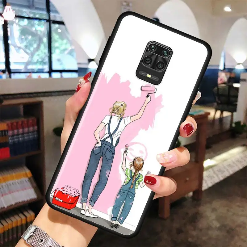 Супер мама чехлы для Xiaomi Redmi Note 10 9 9s 9t 8 8t 7 Pro Чехол REDMI K40 K30 K20 Prime 9i 7a 6a чехлы|Бамперы|