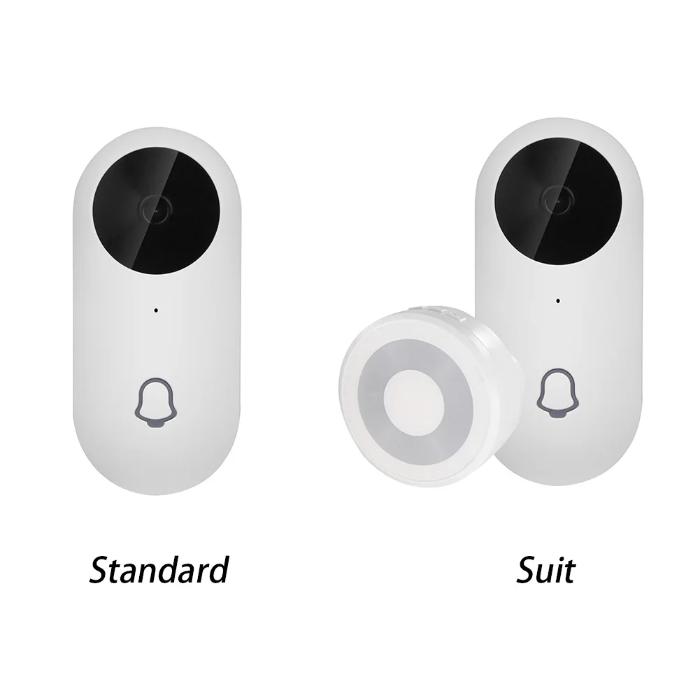 HD Camera WIFI Monitoring Wireless Doorbell Smart Security Remote Home Visual Video Alarm Intercom Button Phone | Безопасность и