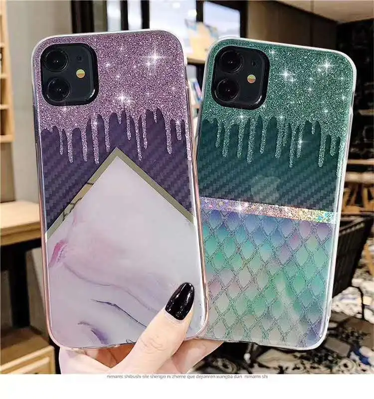 &quotBronzing все включено защитный чехол блеск IMD покрытие подходит для Iphone 11 Pro
