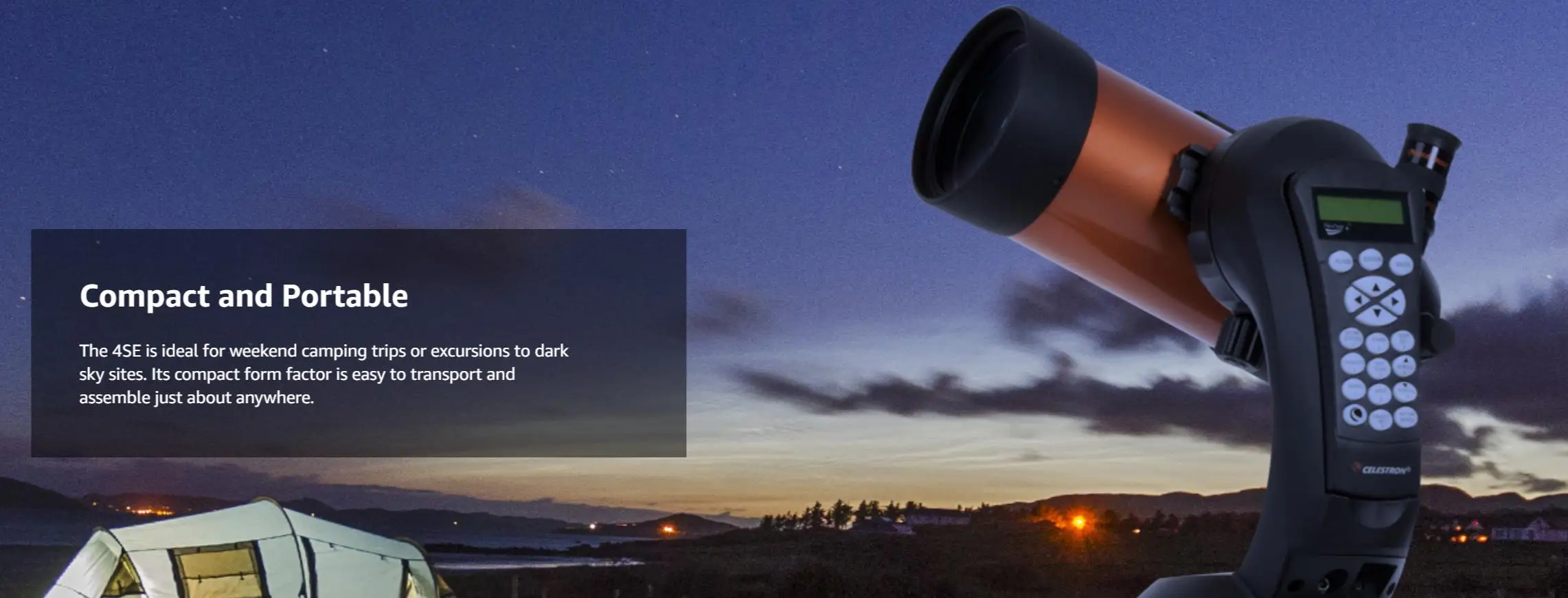 Лучший профессиональный Компьютеризированный телескоп Celestron NexStar 4SE, астрономический телескоп, подходит для начинающих и продвинутых пользователей