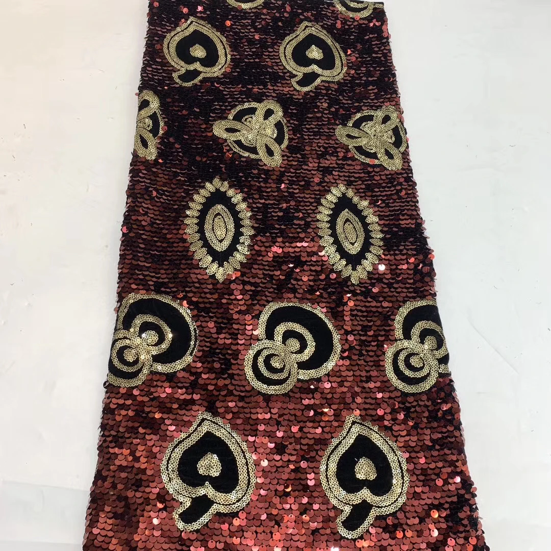 

The latest Nigerian lace fabric 2020 high-quality lace African lace fabric, used for weddings French tulle lace fabric ZX3781