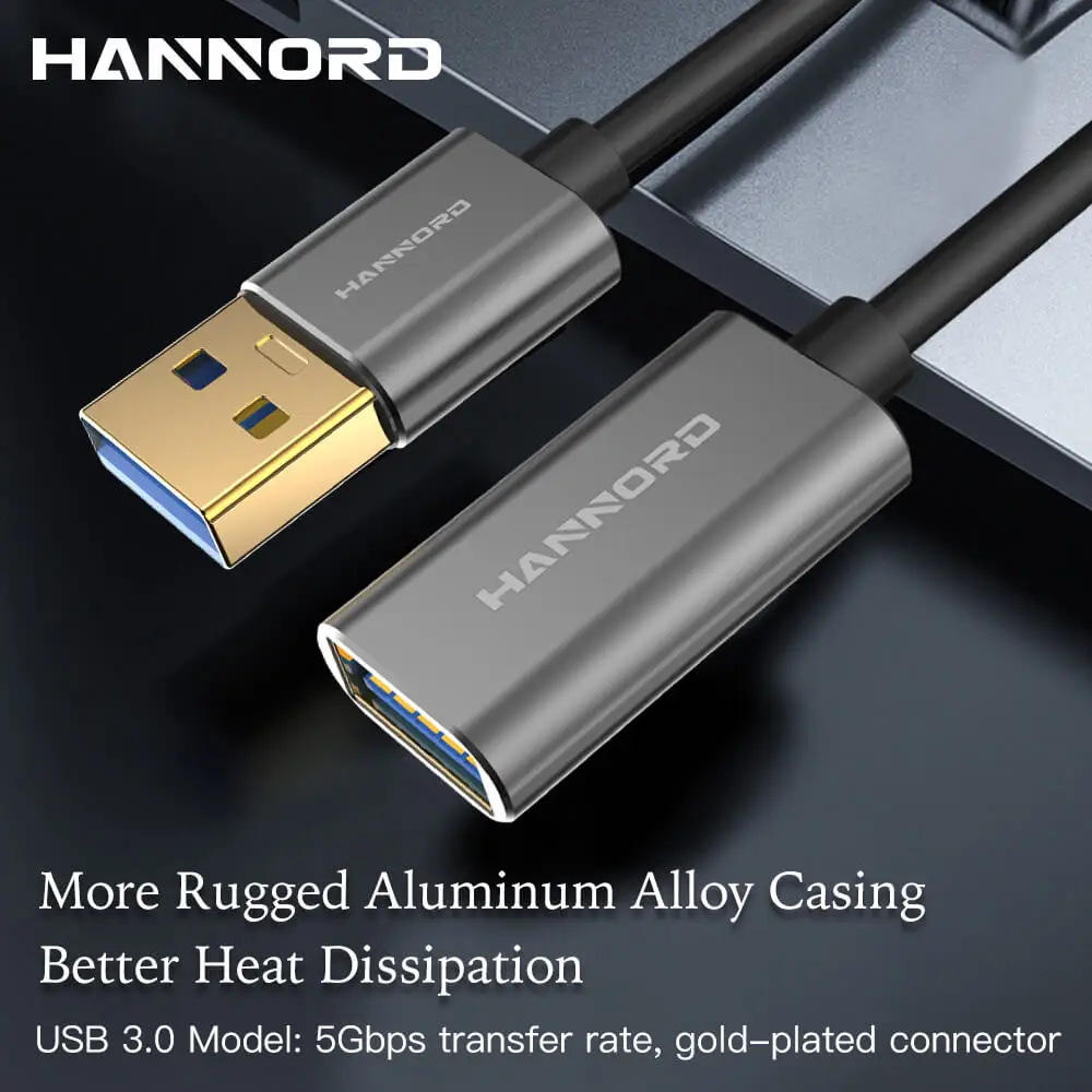 Кабель удлинитель Hannord USB 3 0 штекер гнездо|Кабели передачи данных| |