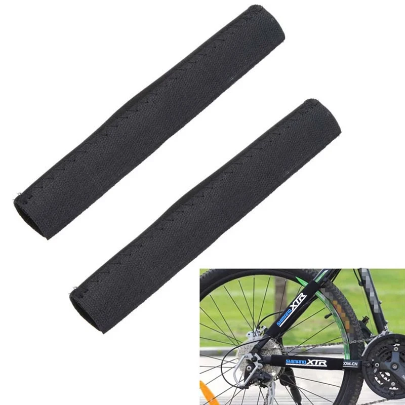 

2pcs Mountain Bike Front Fork Protective Pad Frame Wrap Cover Guard Protector Protector Cycling Bicycle Accessories