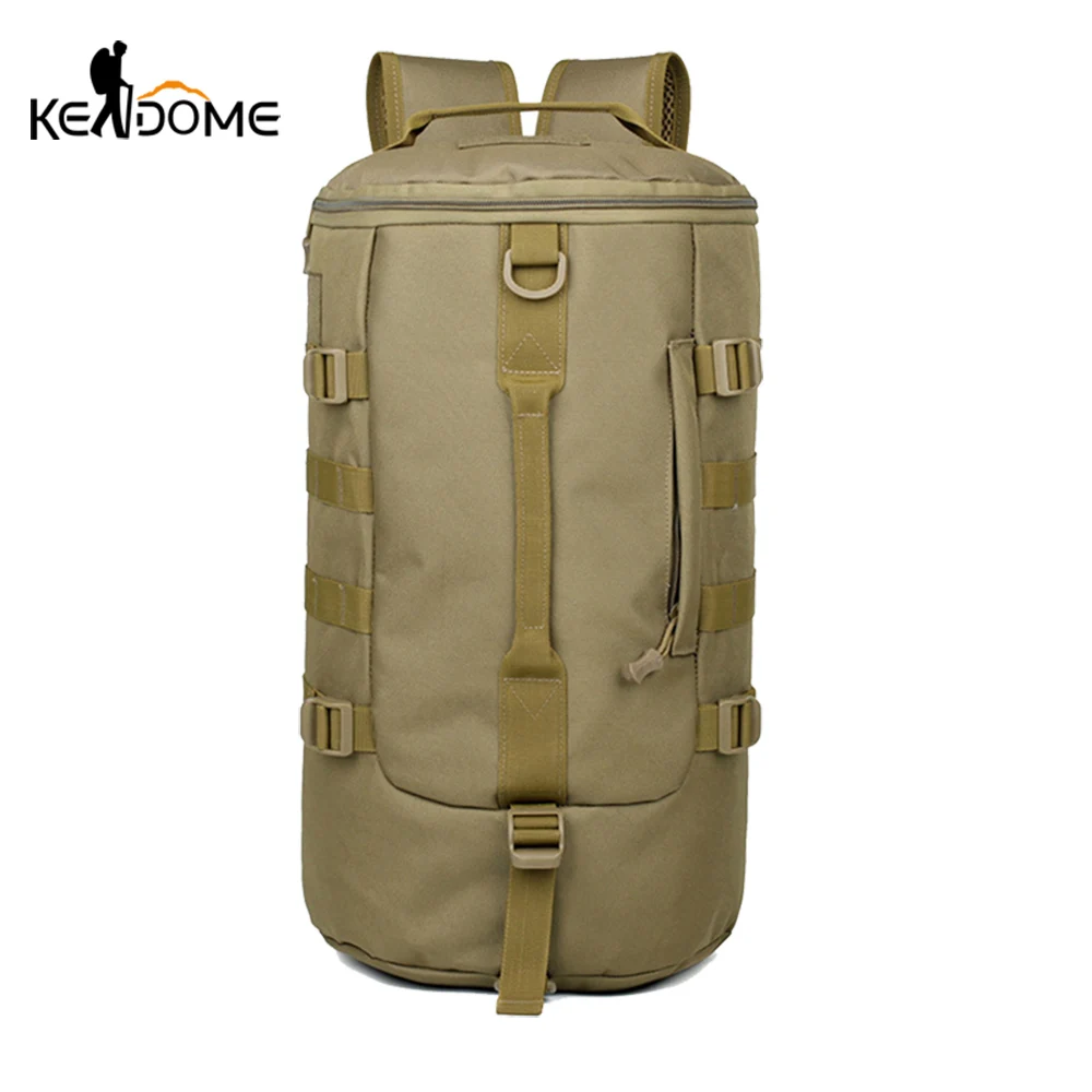 Многофункциональный дорожный походный рюкзак мужской для кемпинга ведро