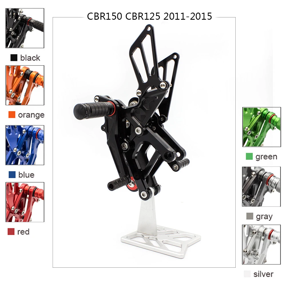 Для Honda CBR150 CBR 125 150 2011 2017 2012 2013 CNC алюминиевый регулируемый задний комплект для