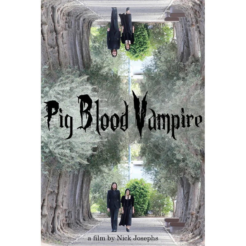 D1086 свинья кровь вампир фильм Классический чудесный плакат из шелковой ткани