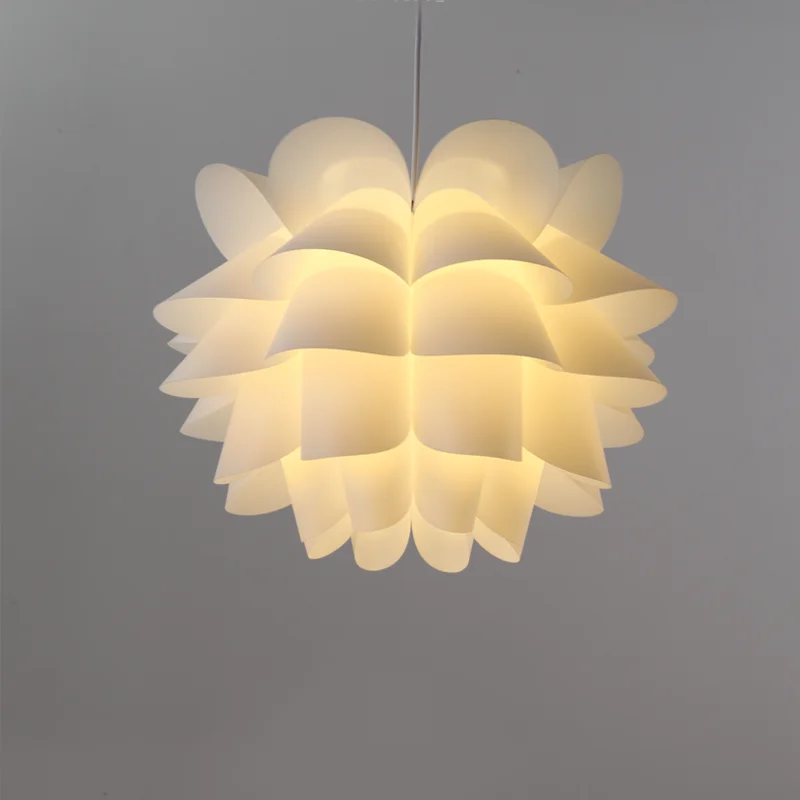 Подвесной светильник s современный подвесной Подвесная лампа белый цветок