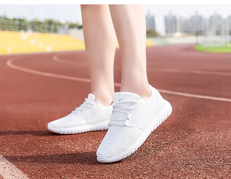 Женские кроссовки для бега ONEMIX Белые Повседневные Дышащие сетчатые тенниса на