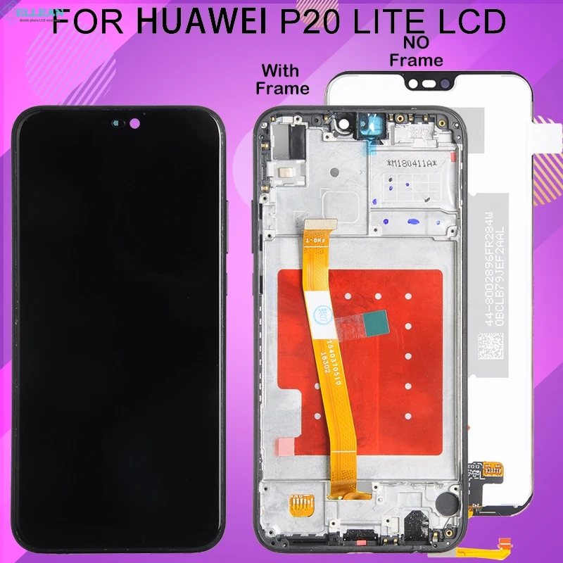 5 84 дюймовый дисплей Catteny Nova 3e для Huawei P20 Lite сменный ЖК-дисплей с сенсорной панелью