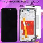 5,84 дюймовый дисплей Catteny Nova 3e для Huawei P20 Lite, сменный ЖК-дисплей с сенсорной панелью и дигитайзером в сборе, с рамкой