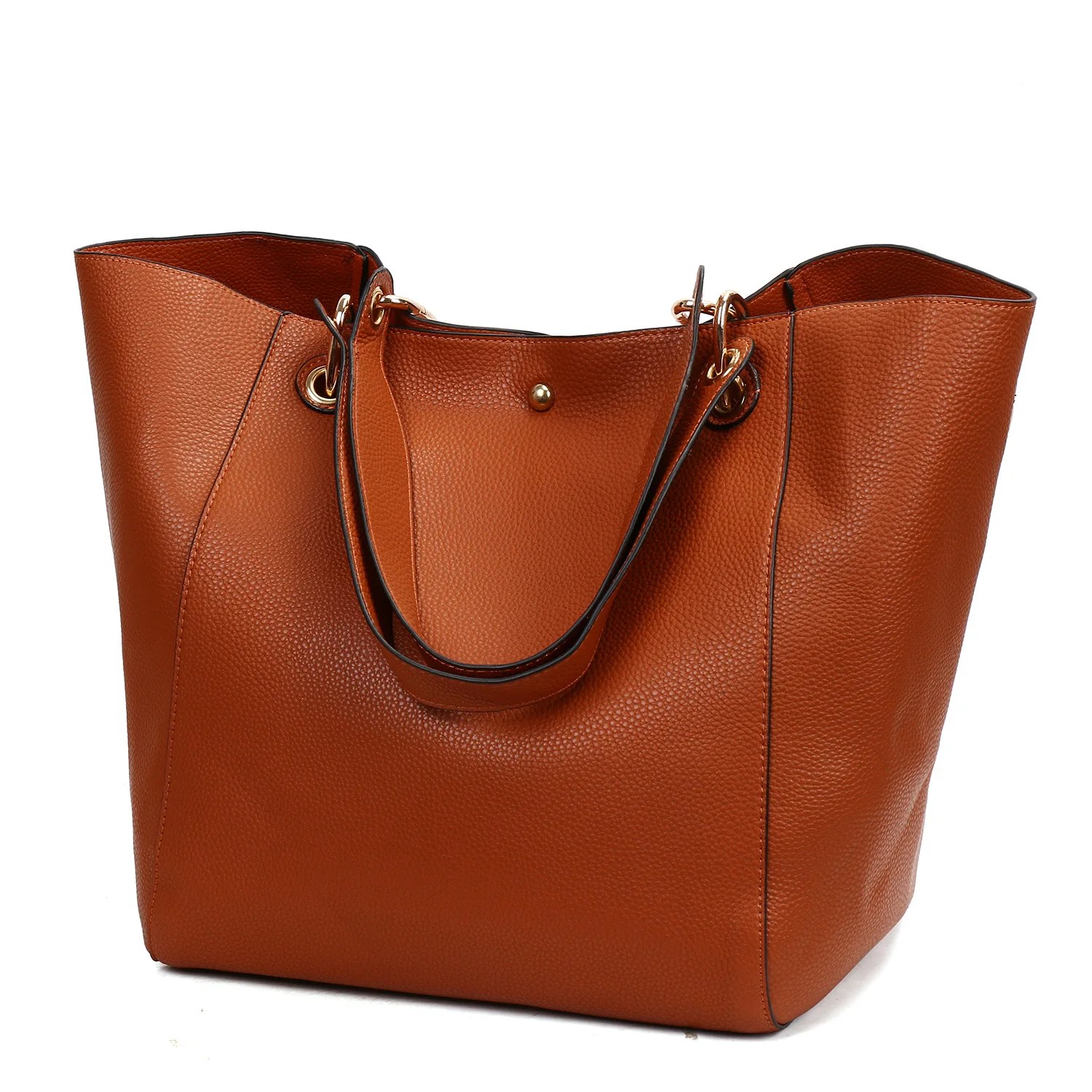 Luxury Leather Shoulder Bags for women 2021 Big Capacity Top-handle Totes Crossbody women Bag Large Purses and Handbags bolsa images - 6