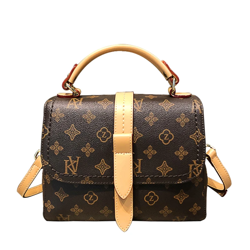 

Сумка кросс-боди Женская с винтажным принтом, роскошный саквояж из натуральной кожи, сумочка-клатч, роскошный клатч, Cc