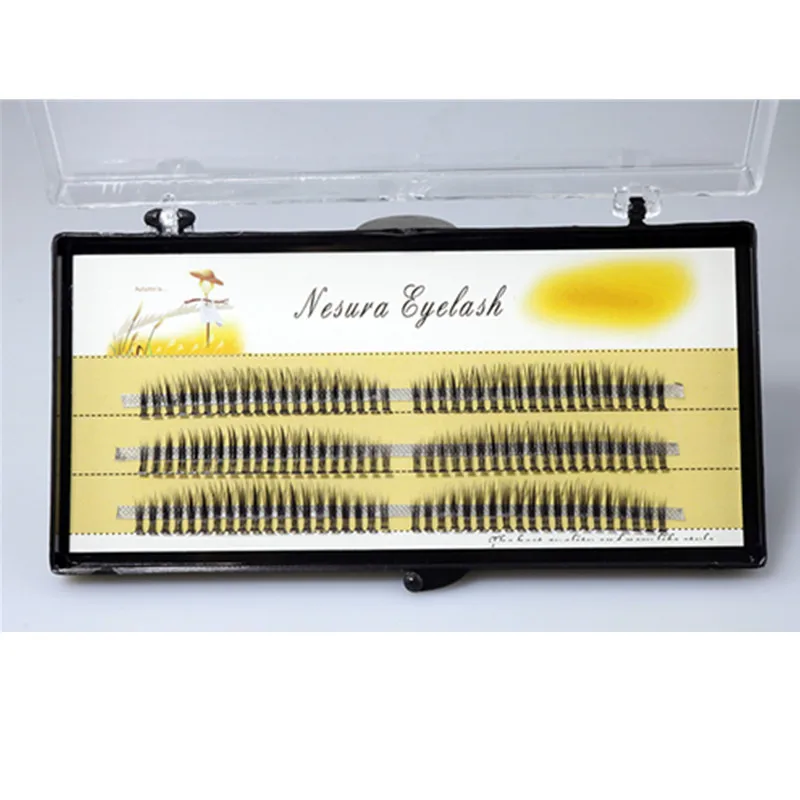 Натуральные Мягкие Накладные ресницы для наращивания 7-11 мм 10D роскошные радужные