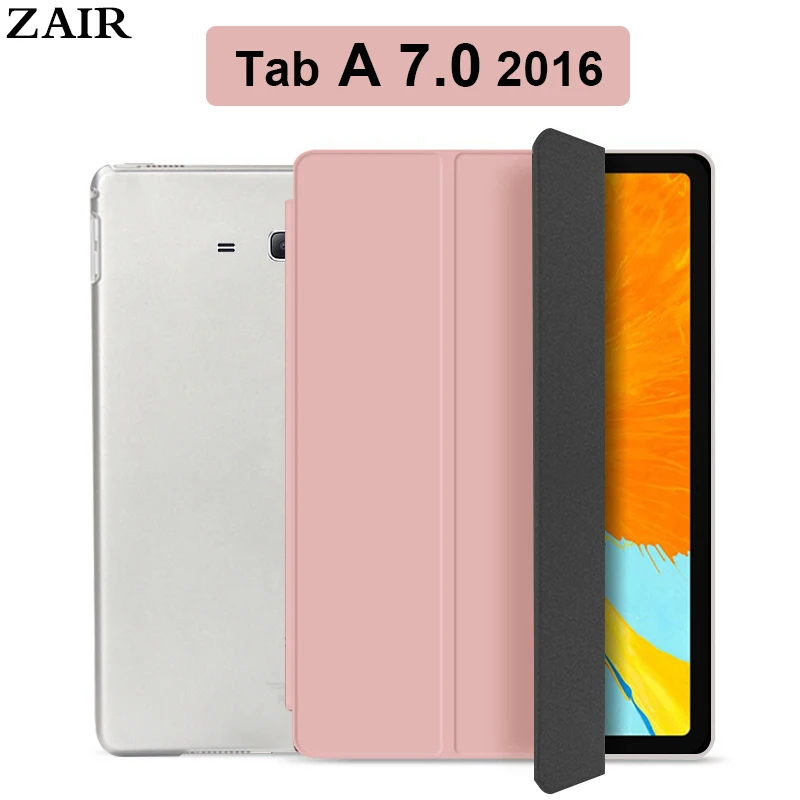 

PU Leather Case For Samsung Galaxy Tab A 7.0 2016 Tri-fold Cover for Samsung Tab A6 SM-T280 SM-T285 7.0'' Case Funda Smart Cover