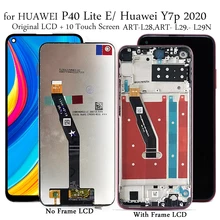 Original LCD Screen For Huawei P40 Lite E ART-L28/L29 Lcd Display 10 Touch Screen Replacement For Huawei Y7p Y 7p 2020 L29N LCDs
