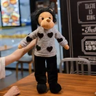 130 см Плюшевые игрушки Minomi в виде льва, мягкие куклы, милые животные, плюшевые игрушки в виде льва, плюшевый подарок для фанатов, друзей, детей